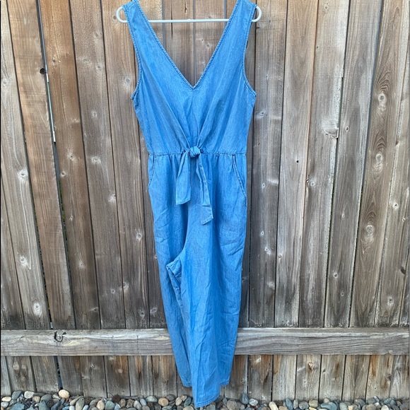 As U Wish Pants - As U Wish Cotton Denim Cropped Romber